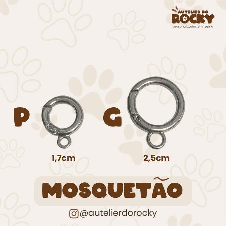 Tag Osso Limão - Autelier do Rocky