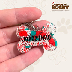 Tag Osso Natal - Autelier do Rocky