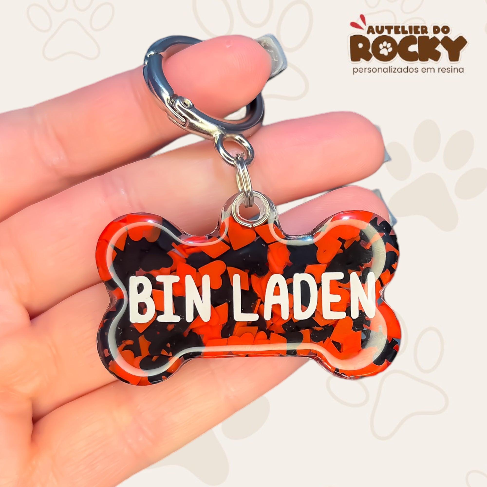 Tag Osso Baralho - Autelier do Rocky
