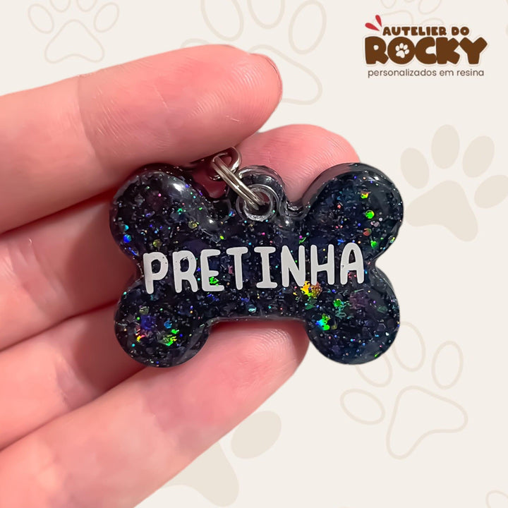 Tag Osso Preto - Autelier do Rocky