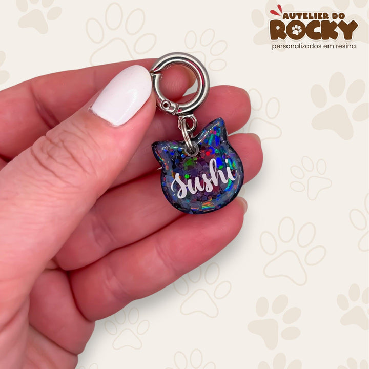 Tag Gatinho Preto - Autelier do Rocky