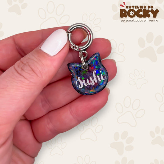 Tag Gatinho Preto - Autelier do Rocky