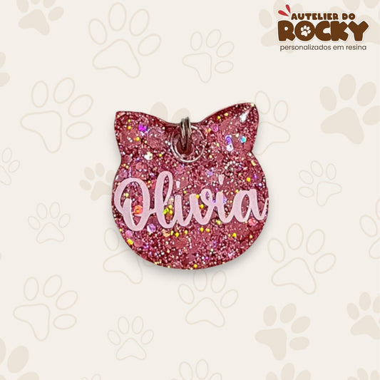 Tag Gatinho Rosê - Autelier do Rocky