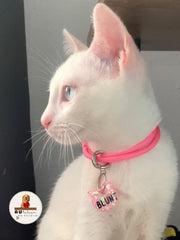 Tag Gatinho Rosa Bebê - Autelier do Rocky