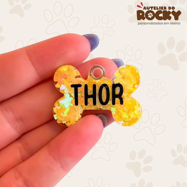 Tag Osso Borboletas Amarelas