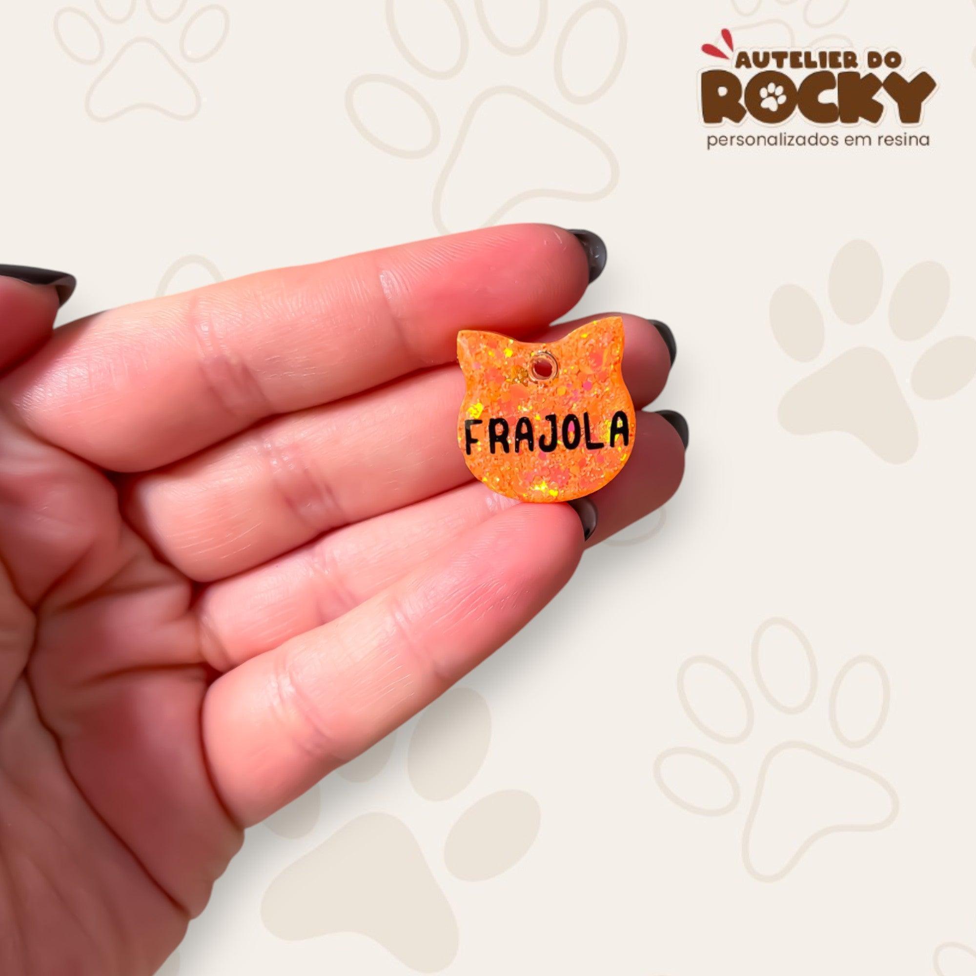 Tag Gatinho Laranja - Autelier do Rocky