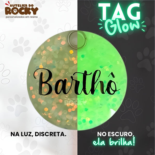 Tag Glow Redonda